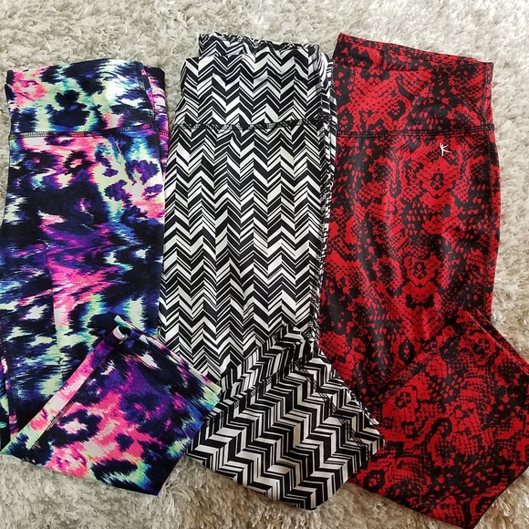 Various Pants - Athletic Capri Bundle, Fit Medium
